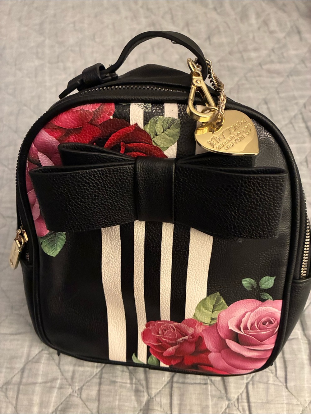Betsy Johnson backpack purse